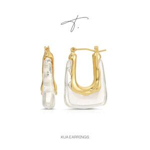 The Kua Earrings (Clear)